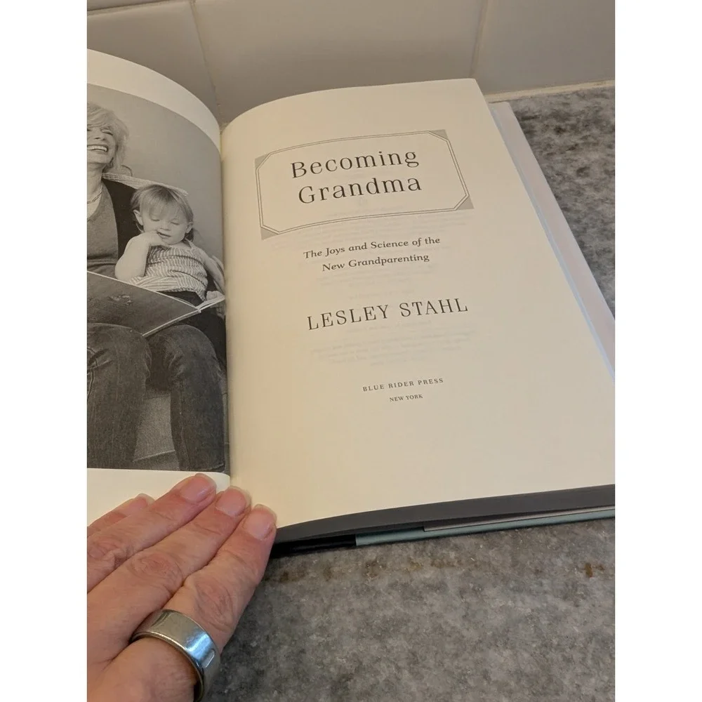 Becoming Grandma - Lesley Stahl (Hardcover, 2016,‎ Dust Jacket)